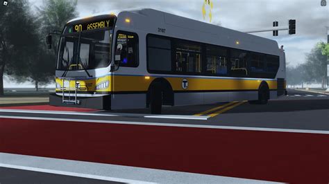 MBTA Roblox MBOC Gen 3 2020 XDE40 3107 On Route 90 To Davis YouTube