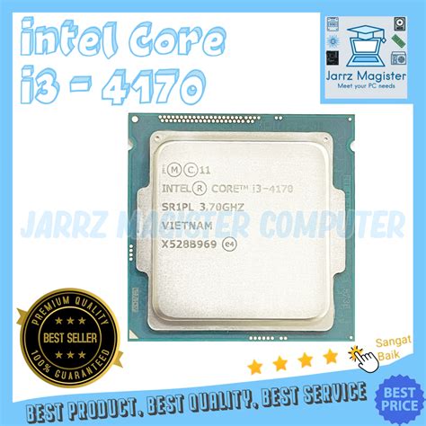 Jual Processor Intel Core I3 4170 Soket 1150 Processor I3 Gen 4 Lga