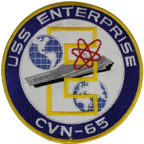 USS Enterprise CVN-65 Patch - Wide Variety of Collectible National and ...