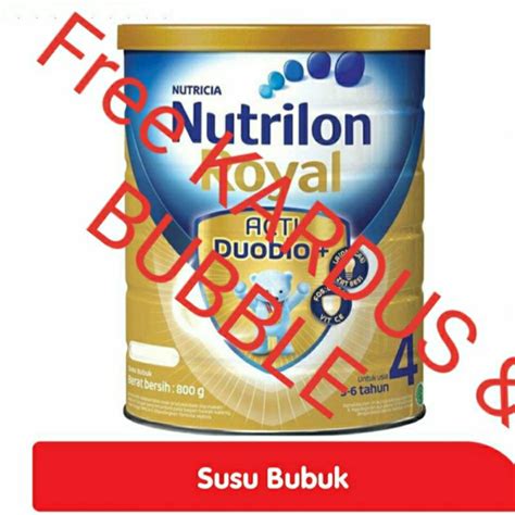 Jual Nutricia NUTRILON ROYAL 4 Acti Duobio Vanila Madu 800gr 800 Gr