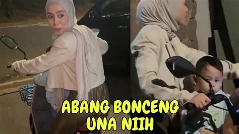 Abang L Lagi Bonceng Bunda Lesti Kesayangan Una Naik Sepeda YouTube