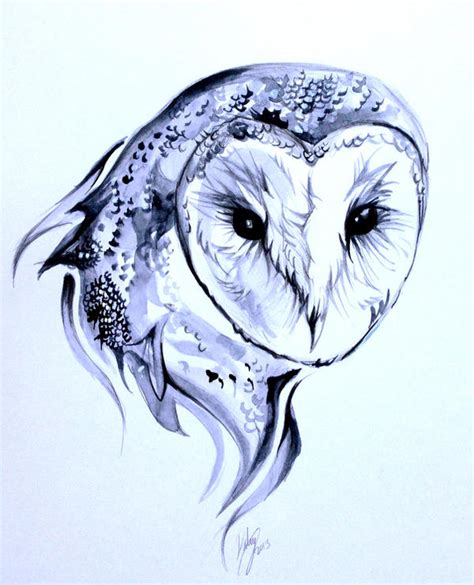 Barn Owl Tattoo by Lucky978 on DeviantArt