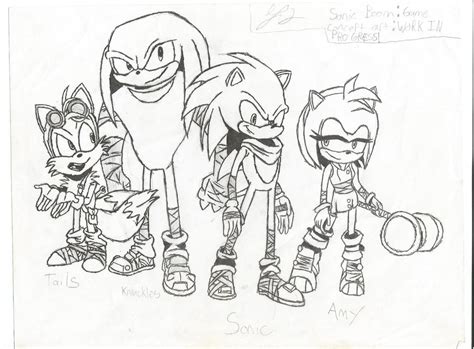 Sonic Boom concept art by NoviceSketcher23 on DeviantArt