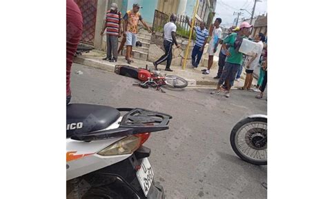 Reportan Choque De Dos Motos En Santiago De Cuba