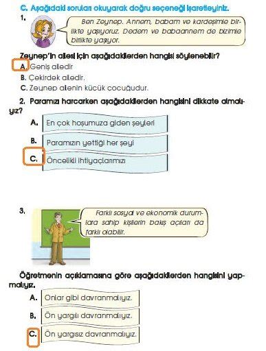 S N F Sevgi Yay Nlar Hayat Bilgisi Kitab Benim E Siz Yuvam Temas