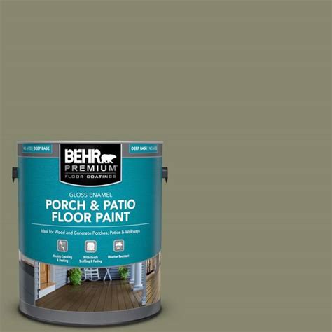 BEHR PREMIUM 1 Gal 400F 6 Grasshopper Wing Gloss Enamel Interior