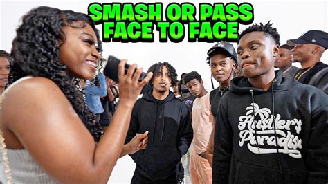 King Cid Smash Or Pass But Face To Face Youtube