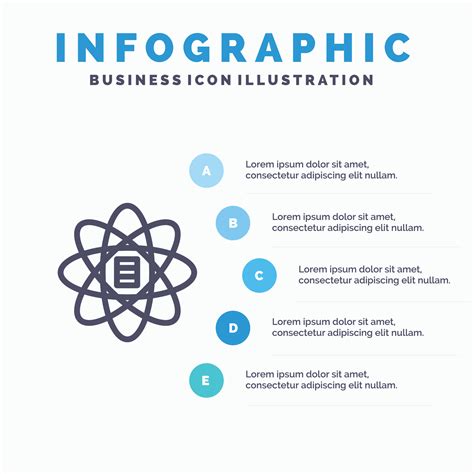 Data Science Data Science Dollar Line icon with 5 steps presentation ...