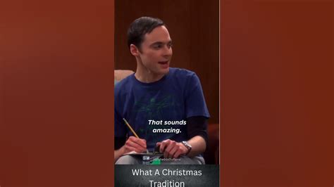 Leonards Christmas Tradition The Big Bang Theory Youtube