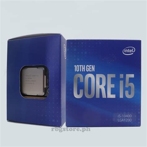 Intel Core i5-10400 10th Gen Processor » RBG Computers,Cellshop and ...