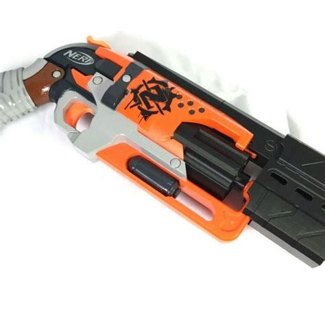 Sswi Custom Tactical Halo Barrel Easy Mod For Nerf Hammershot Etsy