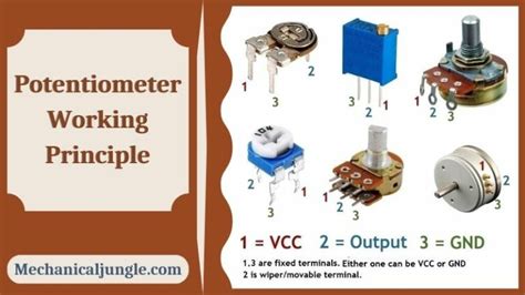 What Is A Potentiometer How Does Potentiometer Work Types Of