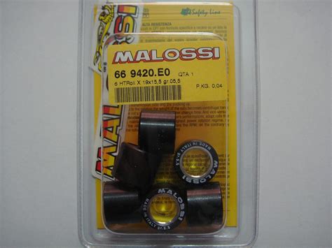 Malossi Pesos de rodillos del variador diámetro 19 X 15 5 mm peso