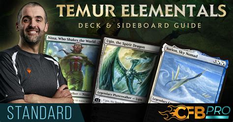 Standard Temur Elementals Deck Guide Channelfireball Magic The