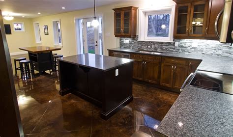 Stained Concrete Floors Kitchen – Flooring Ideas