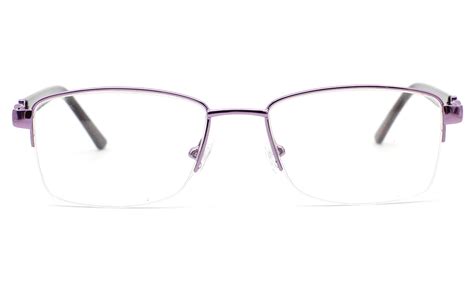 Half Rim women eyeglasses(Pink)