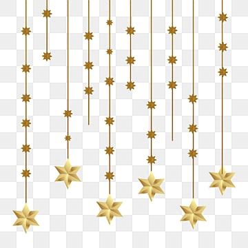 Decoración De Estrellas Colgantes PNG Imágenes Transparentes Pngtree