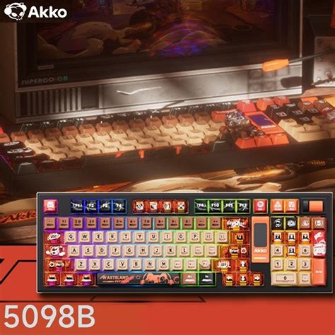 LW AKKO 5098B Keyboard Hot Swap Wireless RGB Backlight Customization Mechanical Keyboard