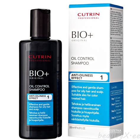 Cutrin BIO+ Oil Control Шампунь для жирных волос и кожи головы 200 мл ...