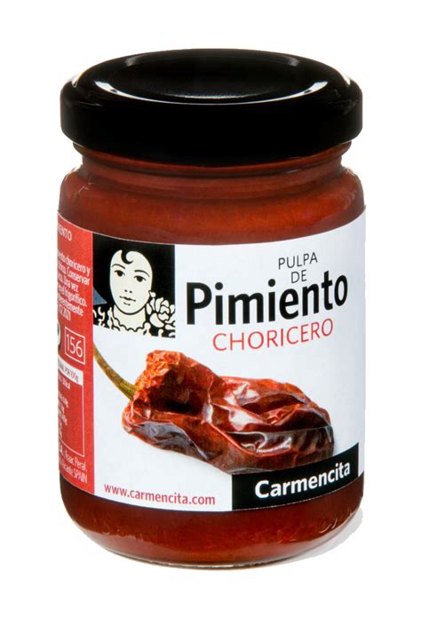 CARNE PIMIENTO CHORICERO CARMENCITA 140g Distribuciones del Jamón Cerezo