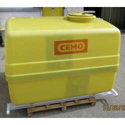 CEMO 4000l GFK Fass Einfülldom ø 420 mm kofferförmig