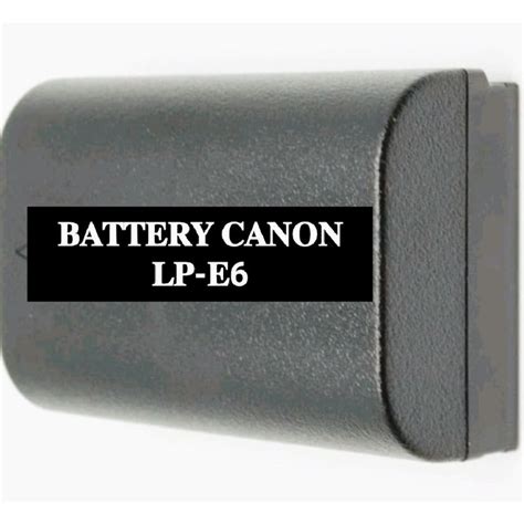 Jual Battery Canon Lp E Original Shopee Indonesia