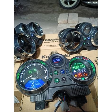 Jual Speedometer Spido Kawasaki Ninja Ss R New Digital Set Lampu