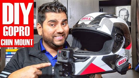 Diy Gopro Custom Motorcycle Helmet Chin Mount For Best Moto Vlogging