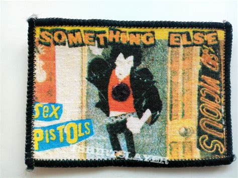 Sex Pistols Old S Patch Sid Vicious Something Else S