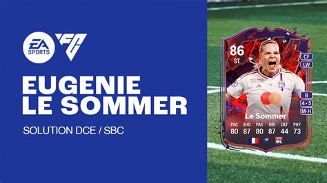 Solution DCE De Eugenie Le Sommer Sur FC 24 FUT With Apero