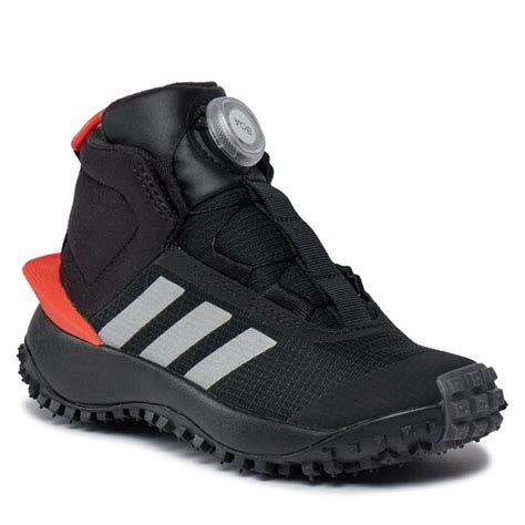 Sneakersy adidas Fortatrail Shoes Kids IG7262 Czarny | eobuwie.com.pl