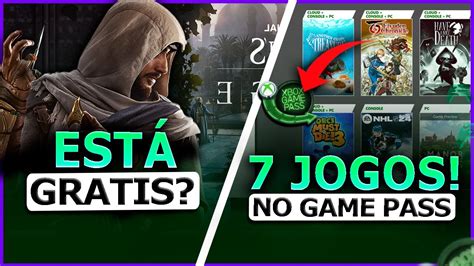 Mais Jogos Revelados No Game Pass Assassins Creed Mirage Liberado