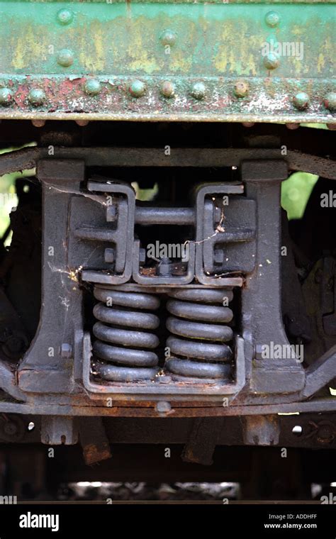 Railway carriage suspension hi-res stock photography and images - Alamy