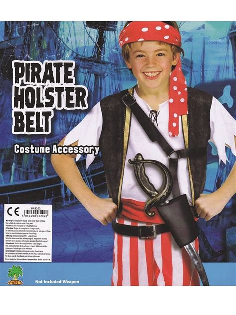 Child Pirate Sword Belt - Costumes R Us Fancy Dress