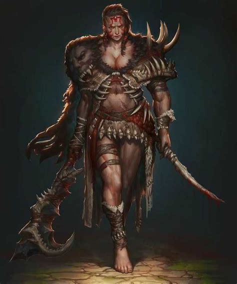 Dungeons Dragons Female Barbarians Inspirational Imgur Fantasy