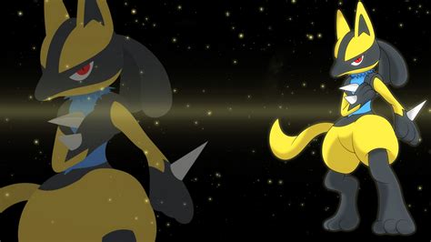 shiny lucario wallpaper by Elsdrake on DeviantArt