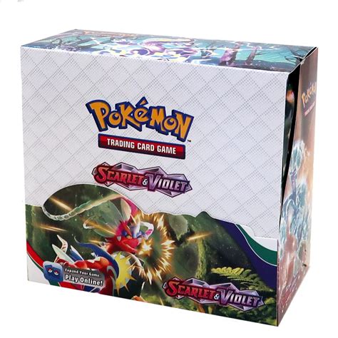 324pcs Pokemon TCG Sword Shield Scarlet Violet Booster Display Box 36