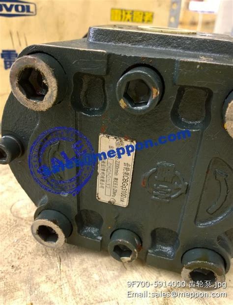 9F700 5914000 FOTON LOVOL WHEEL LOADER GEAR PUMP Meppon Co Ltd