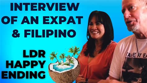 American Expat And Filipina Interview Use Headset Youtube