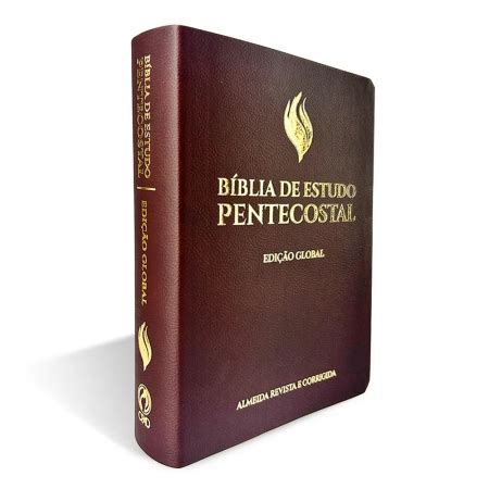 Biblia Biblia de Estudo Pentecostal Eddição Global