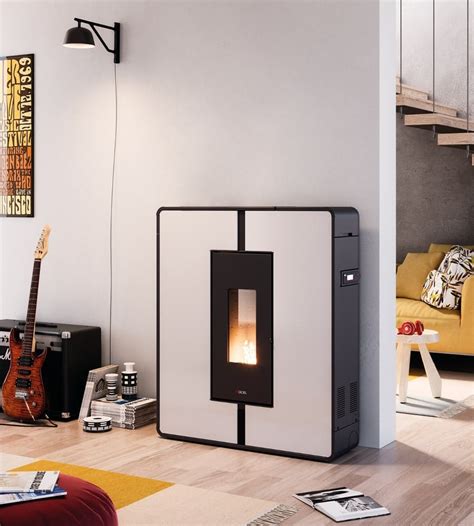 STUFA A PELLET CADEL TILE PLUS 10 KW Fuoco Naturale