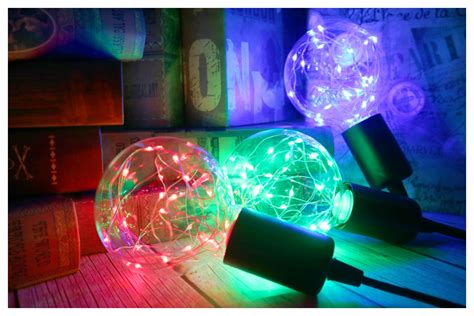 Got Liang Led Edison String Light Bulb E V V G Colorful Rgb