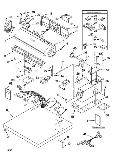 Kenmore Dryer Parts Diagram Old Dryer