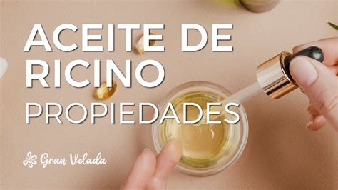 Para Que Sirve El Aceite De Ricino YouTube