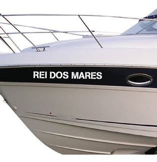 Faixa Adesivos Para Lancha Ou Barco Personalizado MercadoLivre