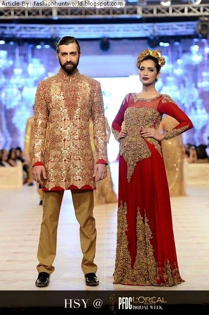 Hsy Hassan Sheheryar Yasin Bridal Collection At Pfdc Loreal Paris