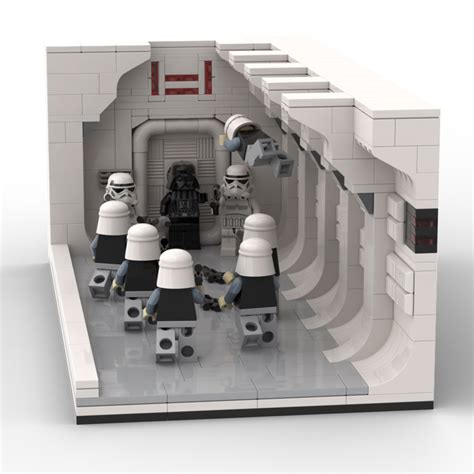 Lego Moc Tantive Iv Extended Corridor Vignette By Custominstructions