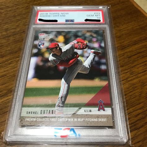 Psa Gem Mt Mlb Rc Topps Now