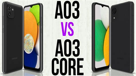 A03 Vs A03 Core Comparativo YouTube