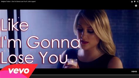 Like I M Gonna Lose You Meghan Trainor Ft John Legend Lyrics Cover